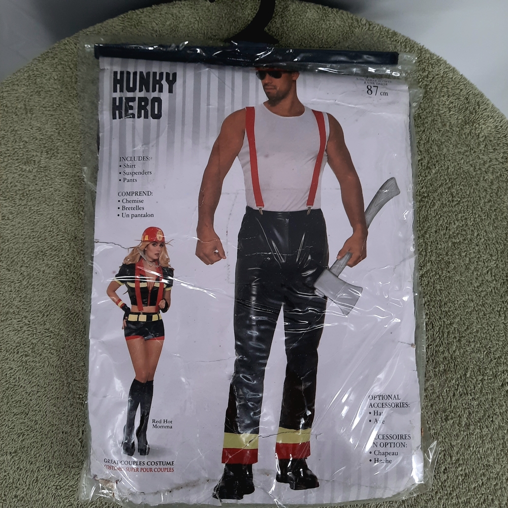 Halloween Hunky Hero Costume Men's Size 34 Sexy Fantasy Holiday